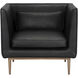 Batavia Vintage Black Armchair